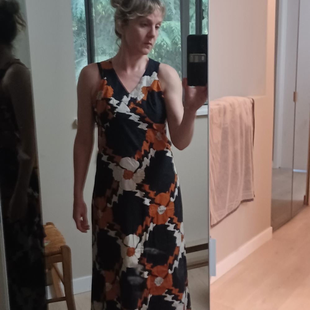 Vintage maxi dress